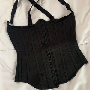 Zara Black Corset